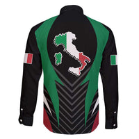 Italian Republic Family Matching Long Sleeve Bodycon Dress and Hawaiian Shirt Simple Coat of Arms