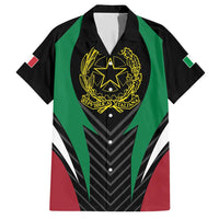 Italian Republic Family Matching Short Sleeve Bodycon Dress and Hawaiian Shirt Simple Coat of Arms