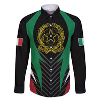 Italian Republic Family Matching Short Sleeve Bodycon Dress and Hawaiian Shirt Simple Coat of Arms