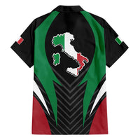Italian Republic Family Matching Tank Maxi Dress and Hawaiian Shirt Simple Coat of Arms