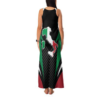 Italian Republic Family Matching Tank Maxi Dress and Hawaiian Shirt Simple Coat of Arms