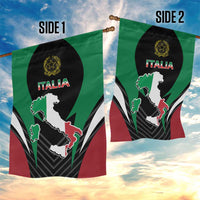 Italian Republic Garden Flag Simple Coat of Arms