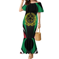 Italian Republic Mermaid Dress Simple Coat of Arms