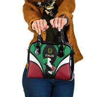 Italian Republic Shoulder Handbag Simple Coat of Arms