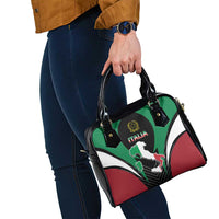 Italian Republic Shoulder Handbag Simple Coat of Arms