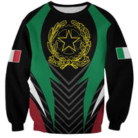 Italian Republic Sweatshirt Simple Coat of Arms