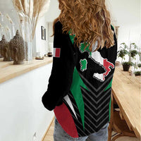 Italian Republic Women Casual Shirt Simple Coat of Arms