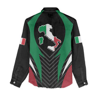 Italian Republic Women Casual Shirt Simple Coat of Arms