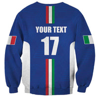 Italian Football Custom Sweatshirt Sporty Style