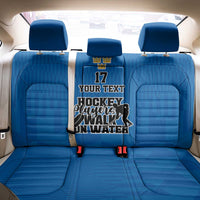 Custom Sweden Ice Hokey Go Champions Back Car Seat Cover Blue Style