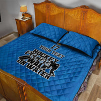 Custom Sweden Ice Hokey Go Champions Quilt Bed Set Blue Style