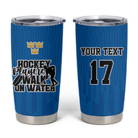 Custom Sweden Ice Hokey Go Champions Tumbler Cup Blue Style