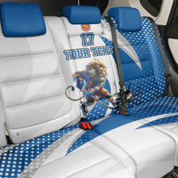 Custom Finland Ice Hockey Go Champions Back Car Seat Cover Suomi Leijonat Sporty Style