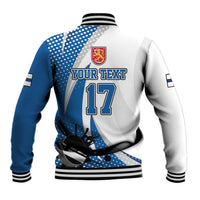Custom Finland Ice Hockey Go Champions Baseball Jacket Suomi Leijonat Sporty Style