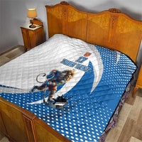 Custom Finland Ice Hockey Go Champions Quilt Suomi Leijonat Sporty Style