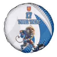 Custom Finland Ice Hockey Go Champions Spare Tire Cover Suomi Leijonat Sporty Style