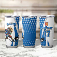 Custom Finland Ice Hockey Go Champions Tumbler Cup Suomi Leijonat Sporty Style