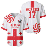 Custom Georgia Rugby We are Champions Baseball Jersey Sporty Style with The Lelos