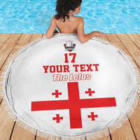 Custom Georgia Rugby We are Champions Beach Blanket Sporty Style with The Lelos