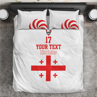 Custom Georgia Rugby We are Champions Bedding Set Sporty Style with The Lelos