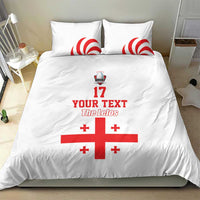 Custom Georgia Rugby We are Champions Bedding Set Sporty Style with The Lelos