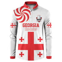 Custom Georgia Rugby We are Champions Button Sweatshirt Sporty Style with The Lelos