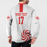 Custom Georgia Rugby We are Champions Button Sweatshirt Sporty Style with The Lelos