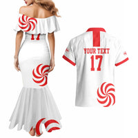 Custom Georgia Rugby We are Champions Couples Matching Mermaid Dress and Hawaiian Shirt Sporty Style with The Lelos
