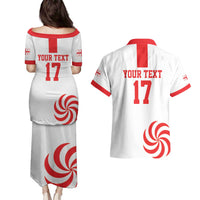 Custom Georgia Rugby We are Champions Couples Matching Puletasi and Hawaiian Shirt Sporty Style with The Lelos
