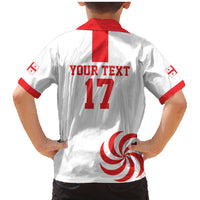 Custom Georgia Rugby We are Champions Family Matching Mermaid Dress and Hawaiian Shirt Sporty Style with The Lelos