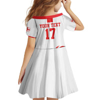 Custom Georgia Rugby We are Champions Family Matching Off The Shoulder Long Sleeve Dress and Hawaiian Shirt Sporty Style with The Lelos