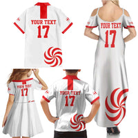 Custom Georgia Rugby We are Champions Family Matching Summer Maxi Dress and Hawaiian Shirt Sporty Style with The Lelos