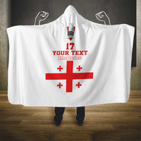 Custom Georgia Rugby We are Champions Hooded Blanket Sporty Style with The Lelos