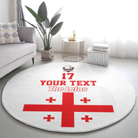 Custom Georgia Rugby We are Champions Round Carpet Sporty Style with The Lelos