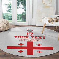 Custom Georgia Rugby We are Champions Round Carpet Sporty Style with The Lelos