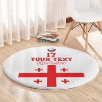 Custom Georgia Rugby We are Champions Round Carpet Sporty Style with The Lelos