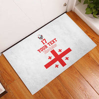 Custom Georgia Rugby We are Champions Rubber Doormat Sporty Style with The Lelos