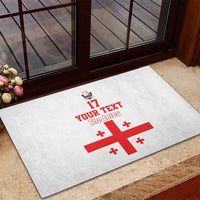 Custom Georgia Rugby We are Champions Rubber Doormat Sporty Style with The Lelos