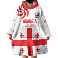 Custom Georgia Rugby We are Champions Wearable Blanket Hoodie Sporty Style with The Lelos