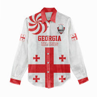 Custom Georgia Rugby We are Champions Women Casual Shirt Sporty Style with The Lelos