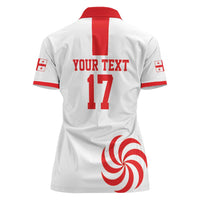 Custom Georgia Rugby We are Champions Women Polo Shirt Sporty Style with The Lelos