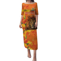 Personalized Netherlands Koningsdag Puletasi 27th April Lion with Orange Tulip