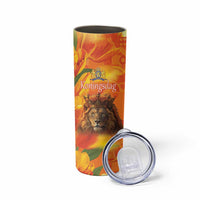Personalized Netherlands Koningsdag Skinny Tumbler 27th April Lion with Orange Tulip