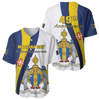 Portugal Madeira Day 1st July Baseball Jersey Das Ilhas as Mais Belas e Livres LT17