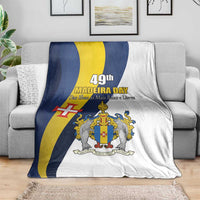 Portugal Madeira Day 1st July Blanket Das Ilhas as Mais Belas e Livres LT17