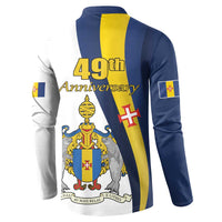 Portugal Madeira Day 1st July Button Sweatshirt Das Ilhas as Mais Belas e Livres LT17