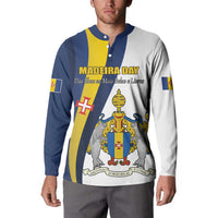 Portugal Madeira Day 1st July Button Sweatshirt Das Ilhas as Mais Belas e Livres LT17