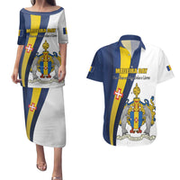 Portugal Madeira Day 1st July Couples Matching Puletasi and Hawaiian Shirt Das Ilhas as Mais Belas e Livres LT17