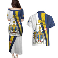 Portugal Madeira Day 1st July Couples Matching Puletasi and Hawaiian Shirt Das Ilhas as Mais Belas e Livres LT17