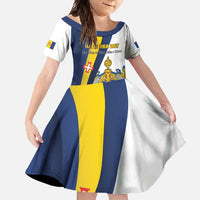 Portugal Madeira Day 1st July Family Matching Off Shoulder Maxi Dress and Hawaiian Shirt Das Ilhas as Mais Belas e Livres LT17